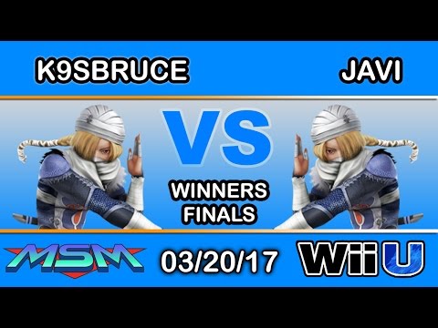MSM 90 - LH | K9sbruce (Sheik) Vs. HY | Javi (Sheik, Cloud) Winners Finals - Smash Wii U