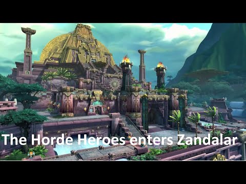 The Zandalari joins The Horde