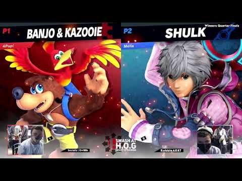 SaH #8 [Winners Quarters] - Socially | OwlBBs (Banjo) vs RobbieAK47 (Shulk) - Ultimate Singles