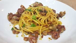 SPAGHETTI ALLA CARBONARA DI TONNO FRESCO | FoodVlogger