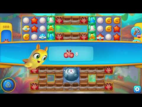 Fishdom 5918 Level - 17 moves - NO BooSTERS