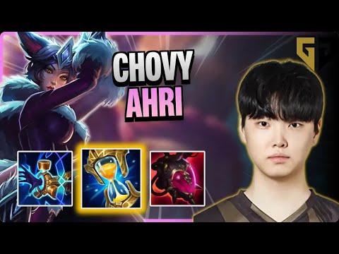GEN Chovy MIDDLE Ahri vs Twisted Fate | 15.10