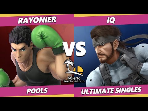Abierto Puerto Vallarta - Rayonier (Little Mac) Vs. IQ (Snake) SSBU Ultimate Tournament