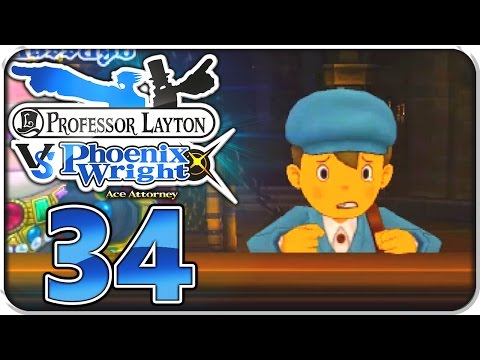 PROFESSOR LAYTON VS. PHOENIX WRIGHT: ACE ATTORNEY Part 34: GOLDENE STATUE & der Stab