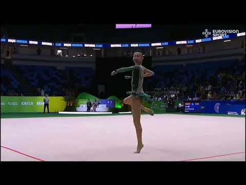 Aiym MEIRZHANOVA (KAZ) - 26.050 --*Qualification* Clubs (Maças /Mazas) - 41st WC-Rio de Janeiro 2025