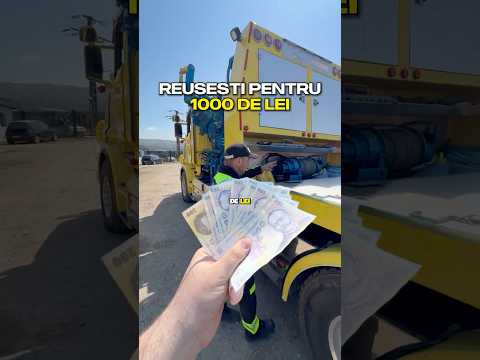 Pentru 1000 de lei reusesti sa bagi pliculetul de ceai in cana? #fyp #truck #towing #nrg #shorts