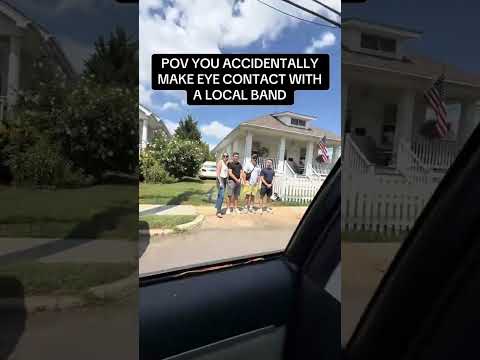 Be careful who you make eye contact with #bandpractice #bandlife #musicians #guitar #drums