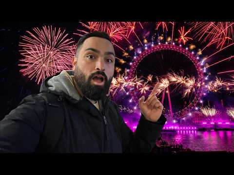 Crazy NYE Celebration in London! 🇬🇧
