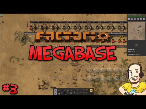 Factorio 0.17 | Ep 3: Mega Factory Build | Starter Base Blueprint | Tutorial Let's Play Gameplay