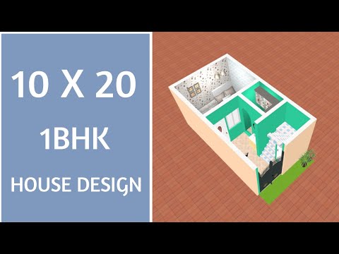 10 x 20 House Plan ll 200 Sqft Ghar Ka Naksha ll 10 x 20 House Design