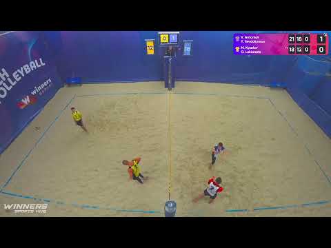 07:05 V. Antoniuk / Y. Yevdokymov - M. Kyselov / O. Lukianets 18.06.2022 | Winners Beach Volleyball