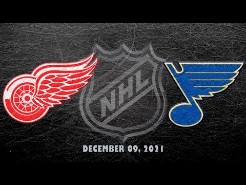 NHL Red Wings vs Blues | Dec.09, 2021