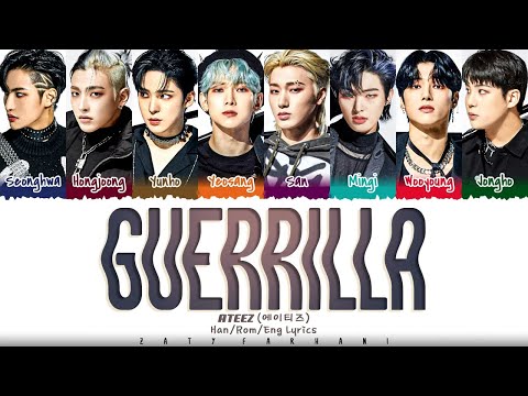 ATEEZ (에이티즈) - Guerrilla (1 HOUR LOOP) Lyrics | 1시간 가사