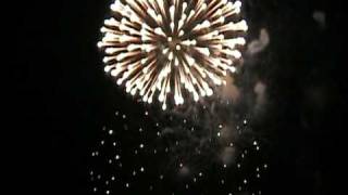 preview picture of video 'Balatonfüredi tűzijáték, 2010. Fireworks, Balatonfüred (Part 2 of 2)'