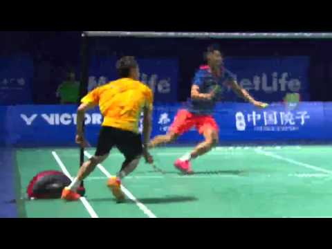 Lee Chong Wei defeated Lin Dan!! Thaihot China Open 2015 in Semi Finals