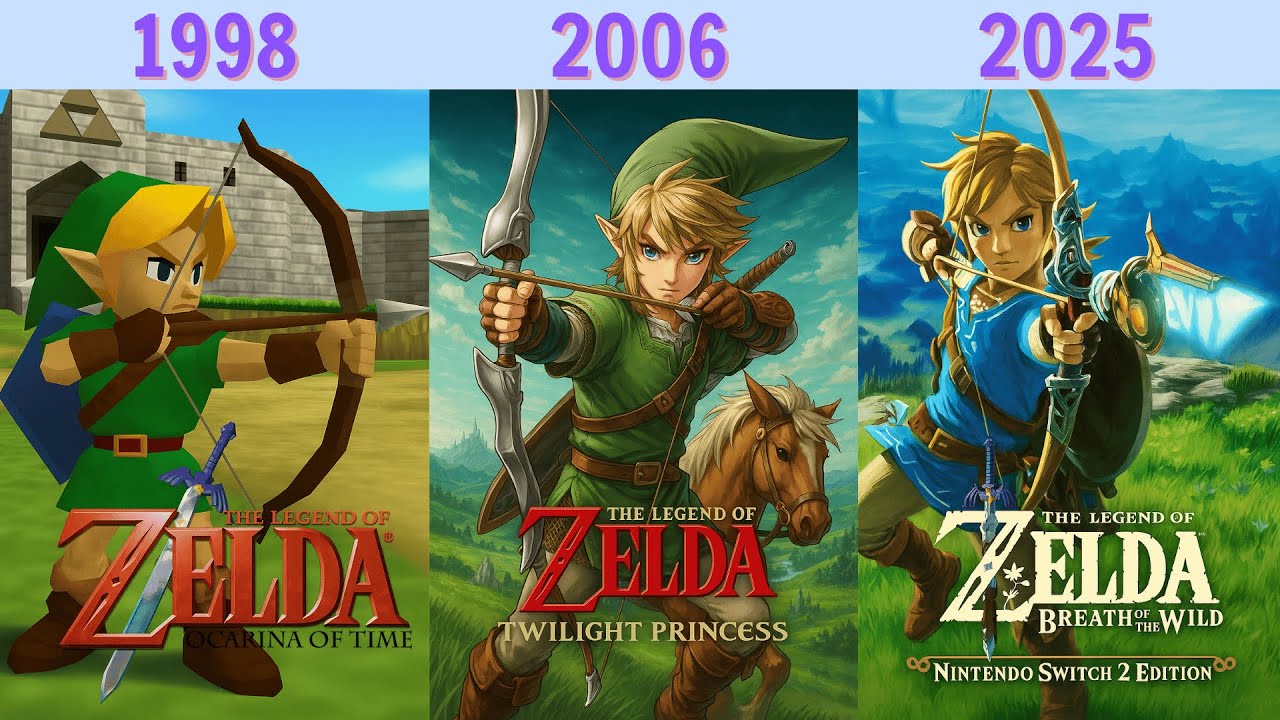 1986年から2025年までのゼルダの伝説全作品レビュー評価ランキング