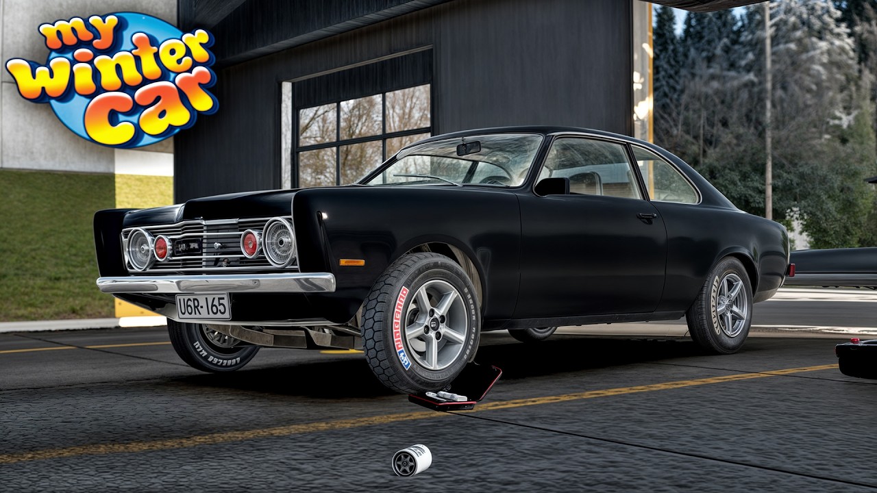 Os PNEUS NOVOS deixaram o carro PERFEITO! - My Winter Car #50