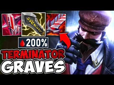 Graves, but I become the TERMINATOR with this build! (1V9 MACHINE)
