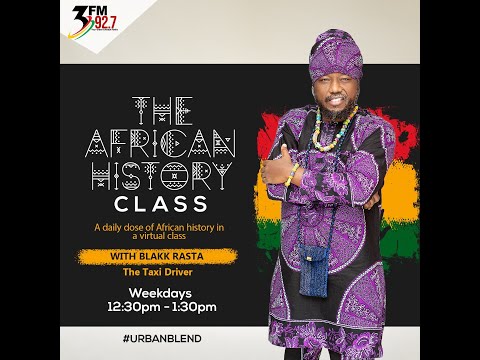 The story of Kiki Gyan, Blakk Rasta tells it in his own way in the African History Class.