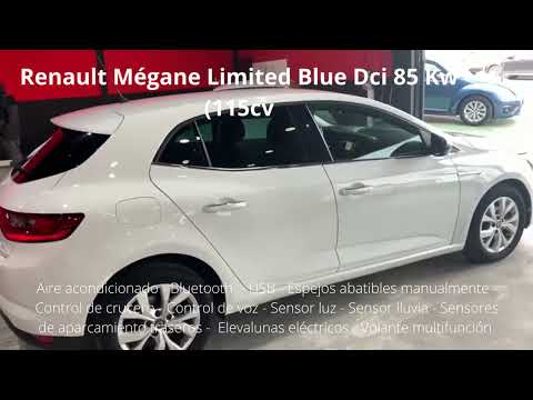 Coches de Segunda mano - Renault Mégane Limited Blue Dci 85 Kw (115cv)
