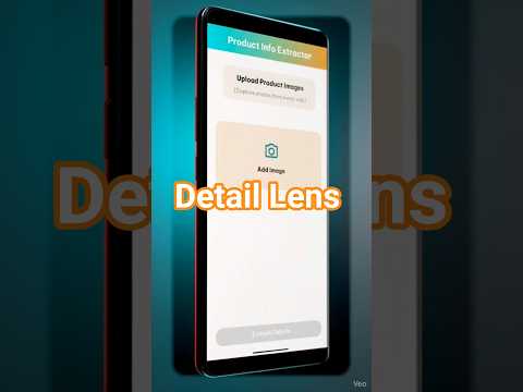 Detail Lens:AI Product Scanner video thumbnail