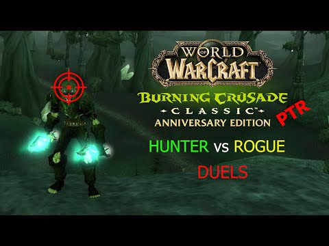 Hunter vs Rogue Duels | TBC Classic PTR PvP