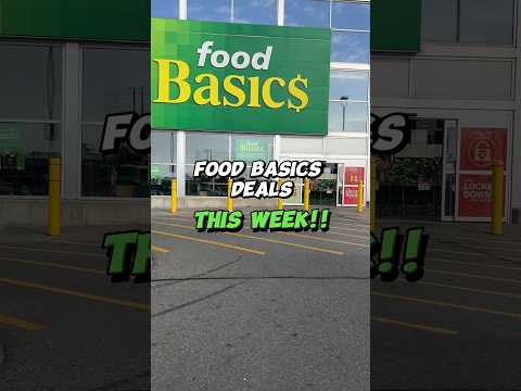 Food basics deals this week!! 🔥 #grocerydeals #foodbasics #groceryshopping #ontario #youtubeshorts