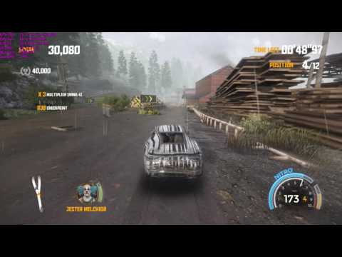 FlatOut 4: Total Insanity [FlatOut Mode] Playthrough Part 7 - "Carnage - Roberts And Sons Lumber"