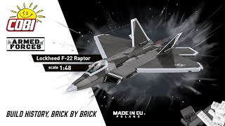 Cobi Lockheed F-22 Raptor, 1:48, 695 k, 1 f