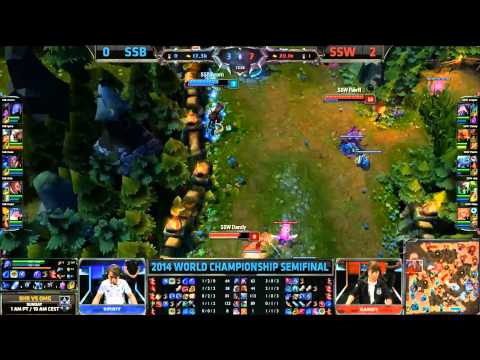 SSW Dandy catches Acorn - SSB vs SSW Game 3 (S4 Worlds)