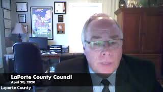 LaPorte County Council April 20, 2020