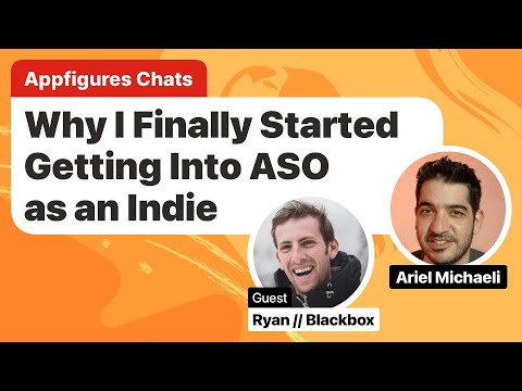 AF Chat - Why I Finally Got into ASO as an Indie with Ryan McLeod from Blackbox thumbnail