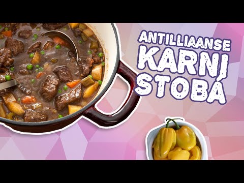 Karni Stobá - Antilliaanse stoofschotel van rundvlees - RECEPT