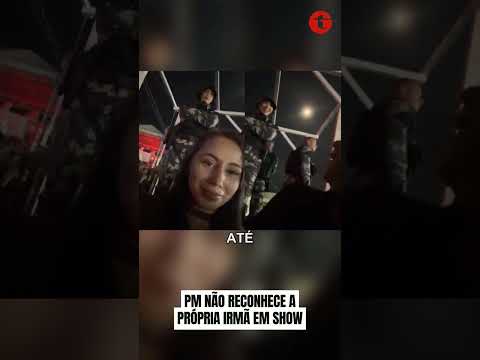 PM não reconhece a própria irmã em show no Acre #Shorts