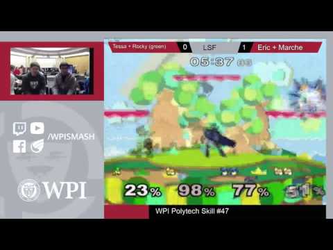 WPI Polytech Skill #47 Doubles Loser Finals - Tessa + Rocky vs Eric + Marche