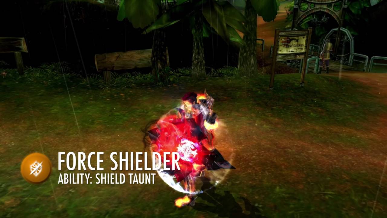 Force Shielder: Shield Taunt