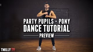 Jake Kodish - PONY - Dance Tutorial [Preview] - #TMillyTV: Learn Choreography