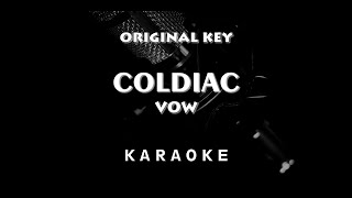 COLDIAC - VOW (KARAOKE, INSTRUMENTAL, VIDEO LIRIK)