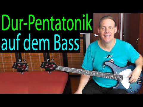 Dur-Pentatonik verstehen und in Basslinien anwenden