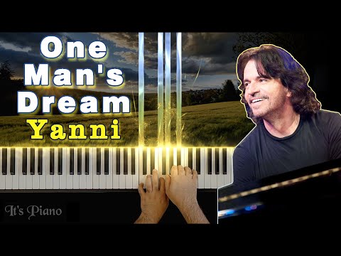 One Man's Dream - Yanni | Piano | Synthesia | Relaxing music
