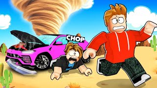 ROBLOX CHOP AND FROSTY PLAY DUSTY TRIP WITH LAMBO URUS