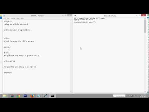 Ruby Learning Unless Statement And Multiple Operation