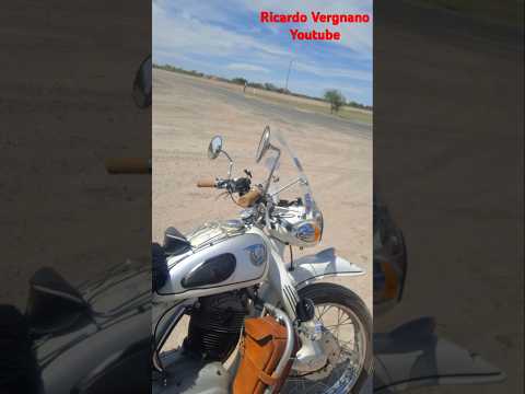 😩En la Reforma la Pampa antes de entrar en la Ruta del desierto Ruta 20 #Ruta #motocicleta #viajeros