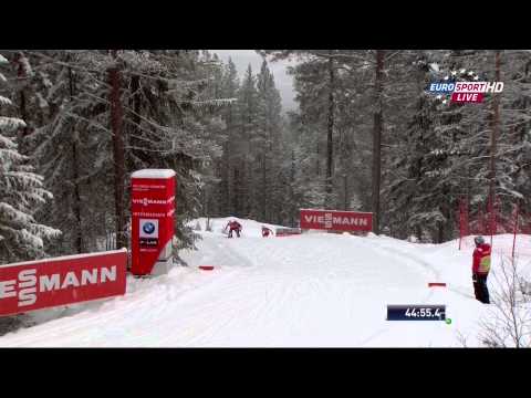 FIS Cross Country WC13 14 LillehammerNOR Mens Relay 4х7 5km 1080i RU 2013.12.08