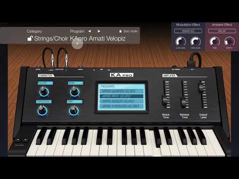 KORG Module Pro - NEW Solo Expansion Pack - All Presets Played - Demo for the iPad