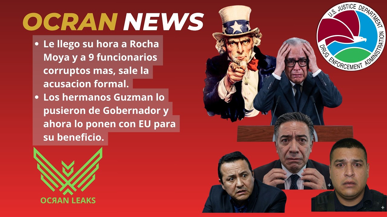Les llego su Hora! Acusan a Gobernador Rocha y 9 Mas 🇺🇸