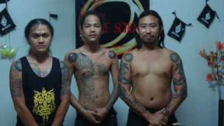 preview picture of video 'Borneo Traditional Tattoos Thailand 09'