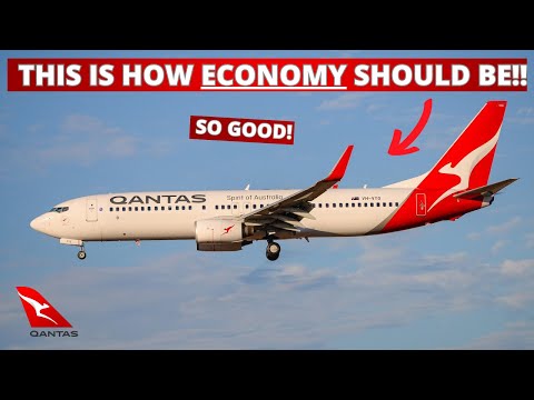 Miniatura YouTube dla Qantas Boeing 737-800 (winglets) Passenger/BBJ2