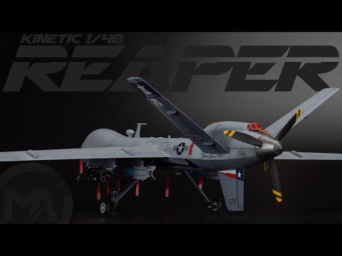 | FULLBUILD | Kinetic 1/48 MQ-9 Reaper USAF - Aircraft model