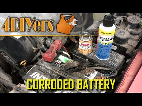 How to Clean and Protect Corroded Car Battery...